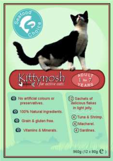 Packaging Cat Food - Kittynosh