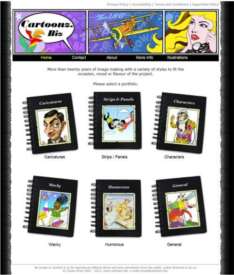 Website Design - Cartoonz.biz