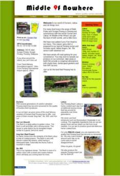 Website Design - Middle of Nowhere.